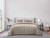 Deluxe Faux Fur Comforter Set Oatmeal - Odyssey