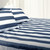 Thermal Flannel Sheet Set - Avoca Stripe Navy