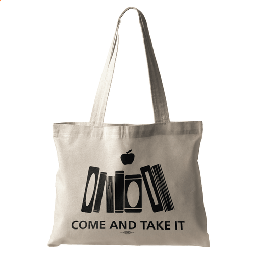Come And Take It (Natural Canvas Tote)