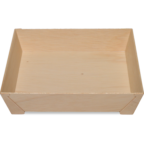 214x214x48MM 1930ML FOOTED SQUARE GRAZING PLATTER WOODEN VENEER BOX, PACK OF 50