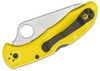 Spyderco Salt 2 Folding Knife Serrated Blade, Yellow FRN Handles