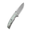 CIVIVI Teraxe Flipper Knife Stainless Steel With G10 Inlay (3.48" Nitro-V Blade)