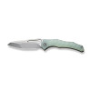 CIVIVI Spiny Dogfish Manual Thumb Knife Natural G10 Handle (3.47" Stonewashed 14C28N Blade)