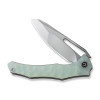 CIVIVI Spiny Dogfish Manual Thumb Knife Natural G10 Handle (3.47" Stonewashed 14C28N Blade)