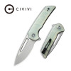 IVIVIC Odium Flipper Knife G10 Handle (2.65" D2 Blade)