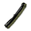 CIVIVI Spiny Dogfish Manual Thumb Knife OD Green G10 Handle (3.47" Black Stonewashed 14C28N Blade)