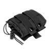 Vism Folding Dump Pouch - Black