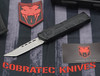 Cobratec Lightweight Black OTF Automatic knife Options