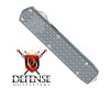 Cobratec Small Warrior Knife Grey Drop Point Plain M390 Blade OTF