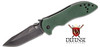 Kershaw Emerson CQC-5K Folding Knife Black Blade OD Green G10 Handles