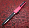 Microtech Ultratech Pink Drop Point Serrated Tactical Blade OTF