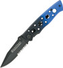 Smith & Wesson Extreme OPS Folder Blue / Black Serrated