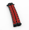 Samurai Style Red & Black Balisong Butterfly Knife