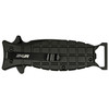 MTech USA Spring Assisted Black Aluminum Grenade Style Handle with Bottle Opener Pocket Knife