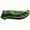 MTech Spring-Assist Folding Knife Mtech Black Green Blade Tactical Utility EDC