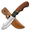 Elk Ridge Fixed Blade Skinner Hunter Two Tone Wood Stainless Blade