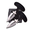 MTech USA Double Blade Concealed Scout Carry Daggers - 2 Piece Set