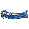 Dark Side Blades Spring Assisted Blue Ti Coated Dragon Mirror Blade