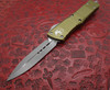 Microtech Combat Troodon OD Green Double Edge Apocalyptic Stonewash Standard