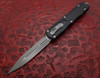 Microtech Dirac Delta Auto OTF Knife Apocalyptic Plain/Full Serrated Double Edge Dagger Blade