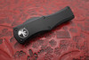 Microtech Hera OTF Black Handle Double Edge Tactical Black Standard Dagger Blade