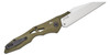 Kershaw Launch 13 Automatic Knife OD Green Handle Two-Tone CPM-154 Wharncliffe Satin Blade