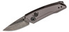 Kershaw Launch 9 Automatic BlackWashed Drop Point Blade, Gray Anodized Aluminum Handles