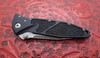 Microtech Socom Elite Manual Folding Knife Apocalyptic Clip Point Combo Blade Black Aluminum Handles Liner Lock