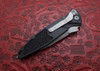 Microtech Socom Elite AUTO Folding Knife Apocalyptic Clip Point Plain Blade Black Aluminum Handles