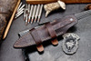CFK Handmade AUS 8 Custom CAMEL BONE Small Toothpick Dagger Shiv Hunting Knife Scout Carry