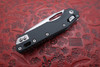 Microtech MSI S/E Knife Fluted G-10 Black Stonewash Folder Standard Blade