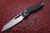 Microtech MSI S/E Knife Fluted G-10 Black Stonewash Folder Standard Blade