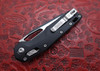 Microtech MSI S/E Fluted G-10 Handle Tactical Black Standard Blade