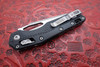 Microtech MSI S/E Tri-Grip Folder Polymer Black Apocalyptic Partial Serrated Blade