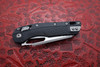 Microtech MSI S/E Tri-Grip Folder Polymer Black Apocalyptic Partial Serrated Blade