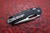 Microtech MSI S/E Tri-Grip Folder Polymer Black Apocalyptic Partial Serrated Blade