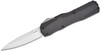 Kershaw Matt Diskin Livewire OTF AUTO Knife Stonewashed Spear Point Blade Black Aluminum Handles with Carbon Fiber Top