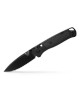 Benchmade Bugout CF-Elite AXIS Folding Knife 3.24" S30V Black Cerakote Plain Blade, Graphite Black CF-Elite Handles