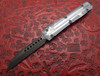 Microtech Ultratech Warhound DLC Blade Clear Top Black Handle Shadow Signature Series