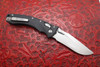 Microtech Amphibian Ram-Lok Black Fluted G-10 Handle Stonewashed Standard Blade