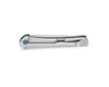 Buck Knives 264 Cavalier Ball Bearing Flipper Linerlock Anodized Aluminum Handles with Carbon Fiber Inlay Stonewash Drop Point Blade