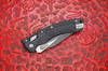 Microtech Amphibian RAM-LOK Manual Folding Knife – Black Handle, Black Clip Point Blade