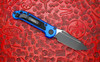 Microtech LUDT Gen III Automatic Folding Knife – Black Tanto Blade & Blue Aluminum Handles Microtech LUDT Gen III Automatic Folding Knife – Black Tanto Blade & Blue Aluminum Handles
