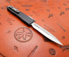 Microtech Ultratech ZBP (Zero Blade Play) Automatic OTF Knife Stonewashed Double Edge Dagger Blade with Reversible Clip