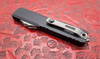 Microtech Ultratech ZBP (Zero Blade Play) OTF Automatic - Double Edge, Black Handle, Apocalyptic Blade