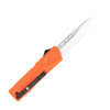 Cobratec Lightweight Orange Drop Point Non-Serrated OTF