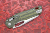 Microtech MSI RAM-LOK Manual Folding Knife – OD Green Flag (M390MK Apocalyptic Blade)