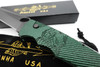 Piranha Predator Green Tactical Automatic Knife