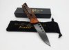 Piranha Amazon Automatic Knife Orange Tactical Serrated