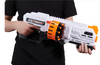 Cyber Walker Fast SMG Electric Foam Dart Blaster – White/Orange | 20-Barrel Drum + 36 Darts
